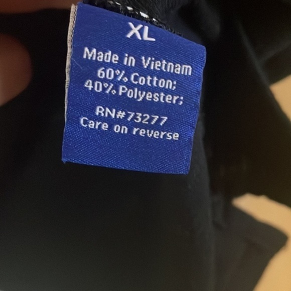 APT. 9 XL Black Polo Shirt - Picture 3 of 3